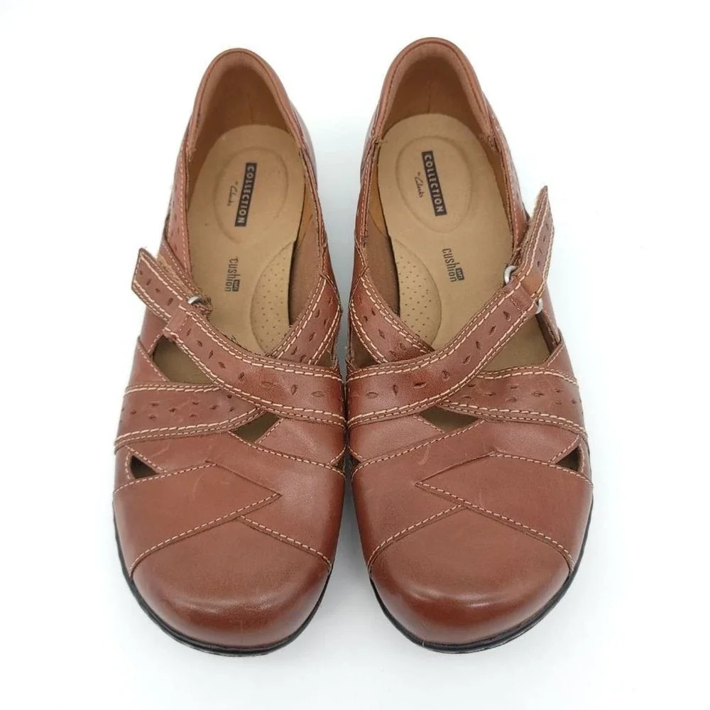 Clarks Collection Shoes Size 10 Ashland Spin Q Cushion Comfort Shoe Womens   - Picture 3 of 12